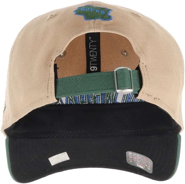 New Era NBA 9Twenty Cap Basketball Basecap verstellbar Strapback Kappe Einheitsgrösse #10-Bucks-Came