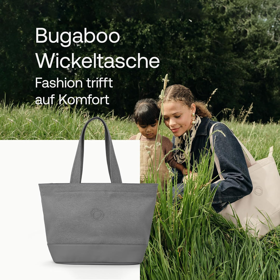 Bugaboo Wickeltasche, Windeltasche mit leicht zugänglichen Fächern, isoliertem Flaschenhalter, Wicke