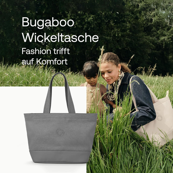 Bugaboo Wickeltasche, Windeltasche mit leicht zugänglichen Fächern, isoliertem Flaschenhalter, Wicke