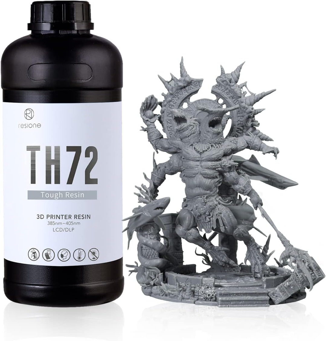 RESIONE TH72 Flexibles, Robustes Harz für 3D-Drucker mit lang anhaltender Zähigkeit und schlagfestem