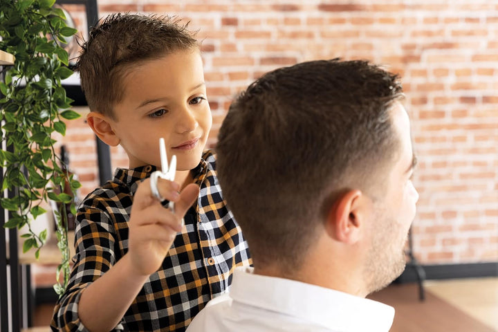 Smoby Toys - Friseur &amp; Barber Gürtel für Kinder - Spielzeug-Set mit Zubehör zum Frisieren, Rasieren