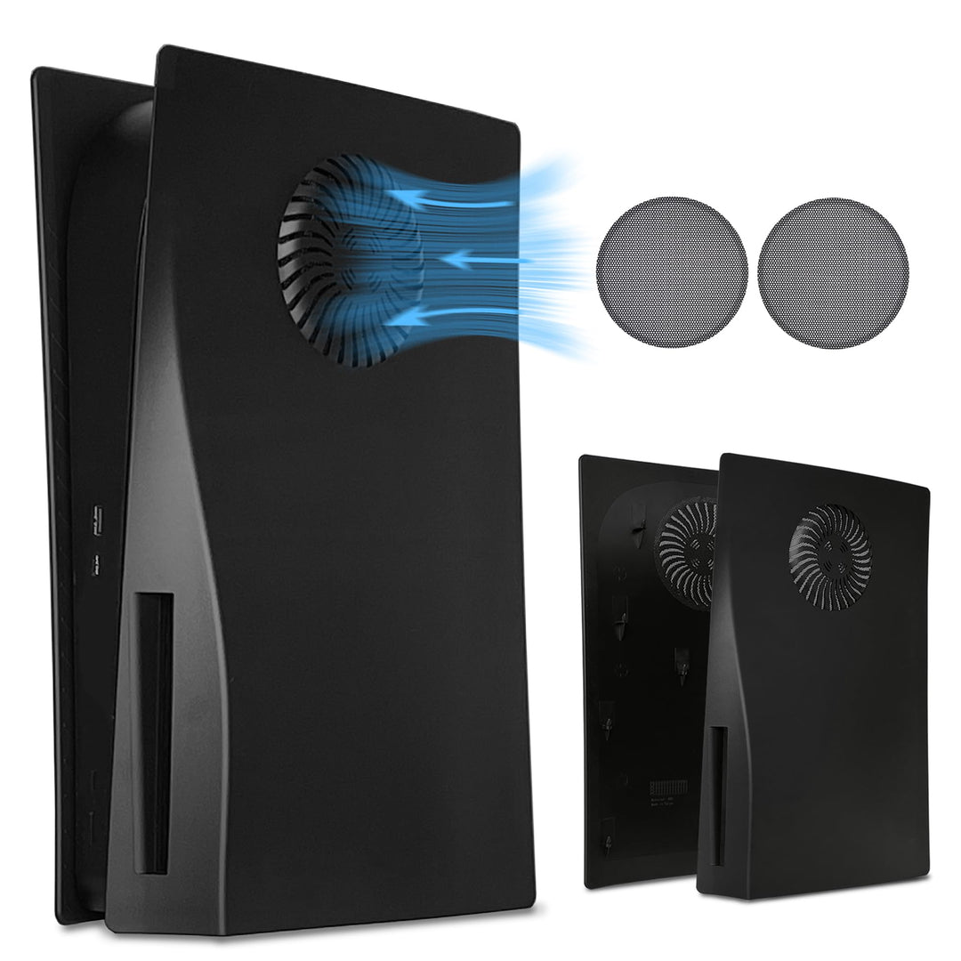 Frontplatte für P5 mit Kühlöffnungen und Staubfilter für Disc Edition DOBEWINGDELOU Frontplatten Kon