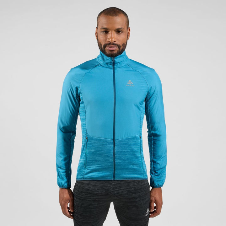 Odlo Herren Run Easy Warm Hybrid_313912 Laufjacke (1er Pack) S saxony blue, S saxony blue