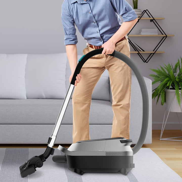 Cecotec Bodenstaubsauger mit Beutel 5L Conga Powerbag 5000 Prostyle. 890W, 5 L Behälter, HEPA-Filter