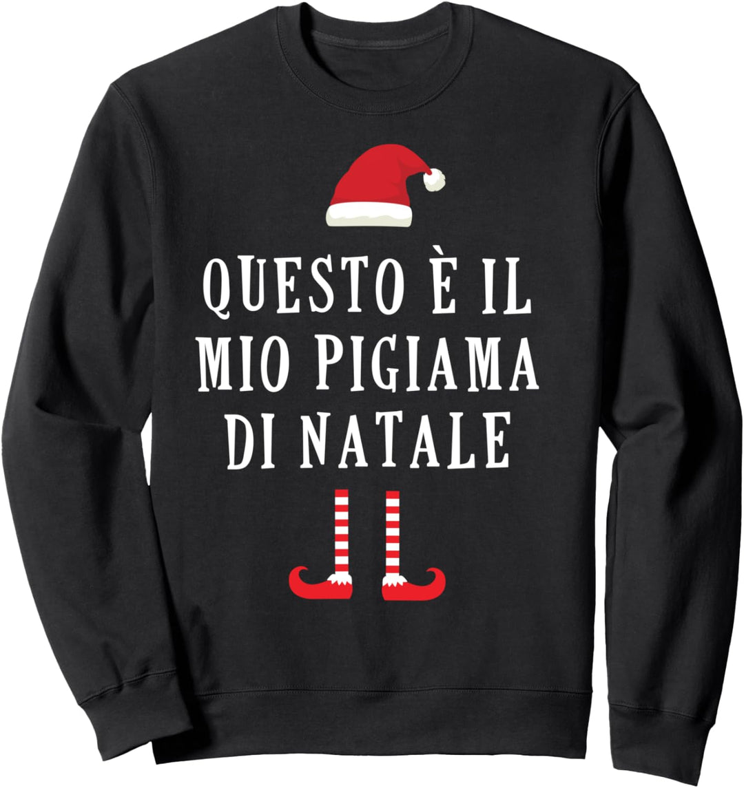 Questo è il mio pigiama di natale Sweatshirt