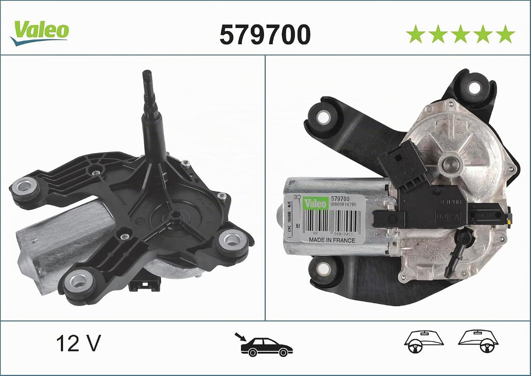 VALEO 579700 Wischermotor VALEO Heckwischermotor 579700 BMW MINI