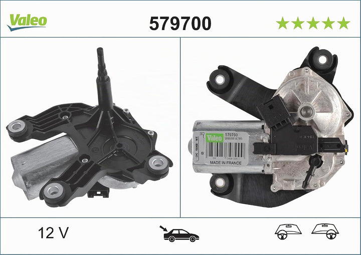 VALEO 579700 Wischermotor VALEO Heckwischermotor 579700 BMW MINI