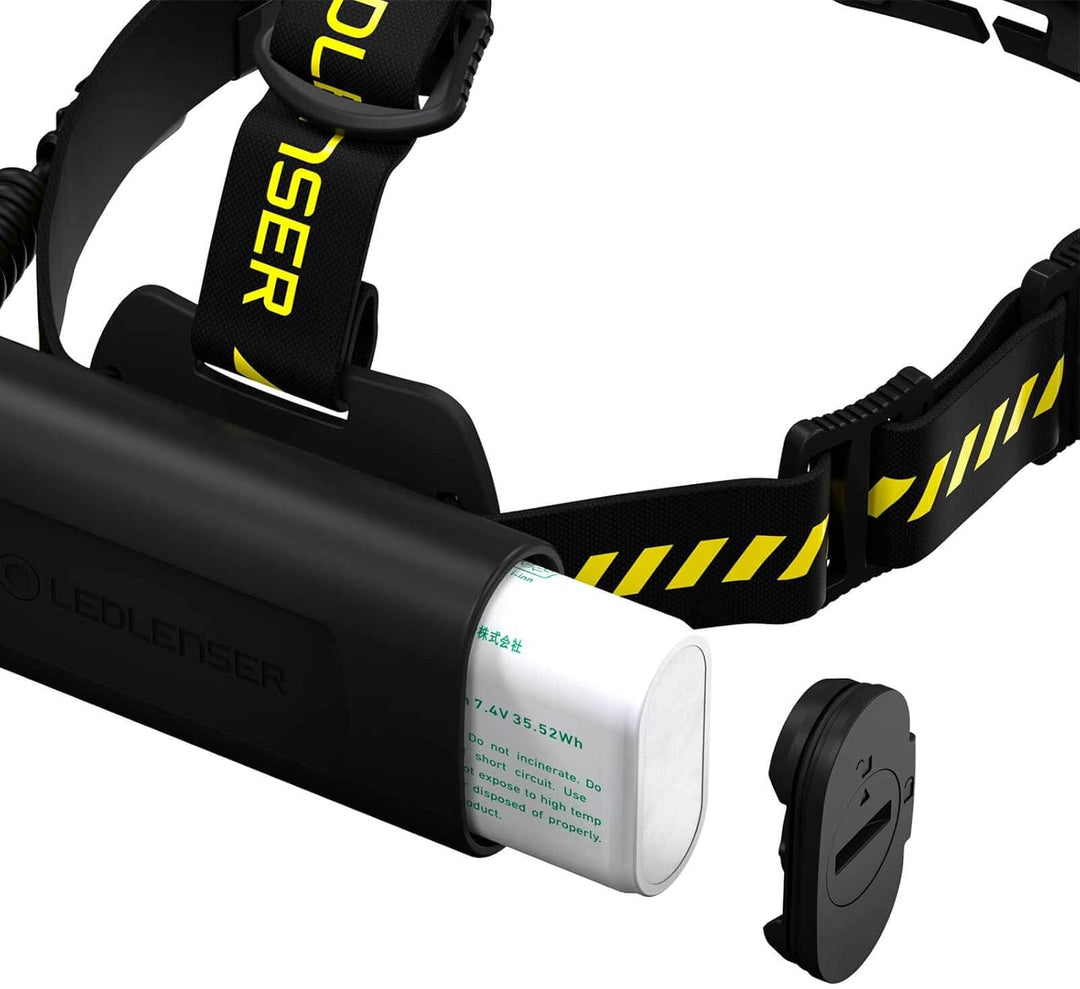 Ledlenser H15R Work Robust Stirnlampe LED, aufladbar mit Lithium Akku, wasserdicht IP67, 2500 Lumen,