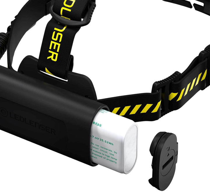 Ledlenser H15R Work Robust Stirnlampe LED, aufladbar mit Lithium Akku, wasserdicht IP67, 2500 Lumen,