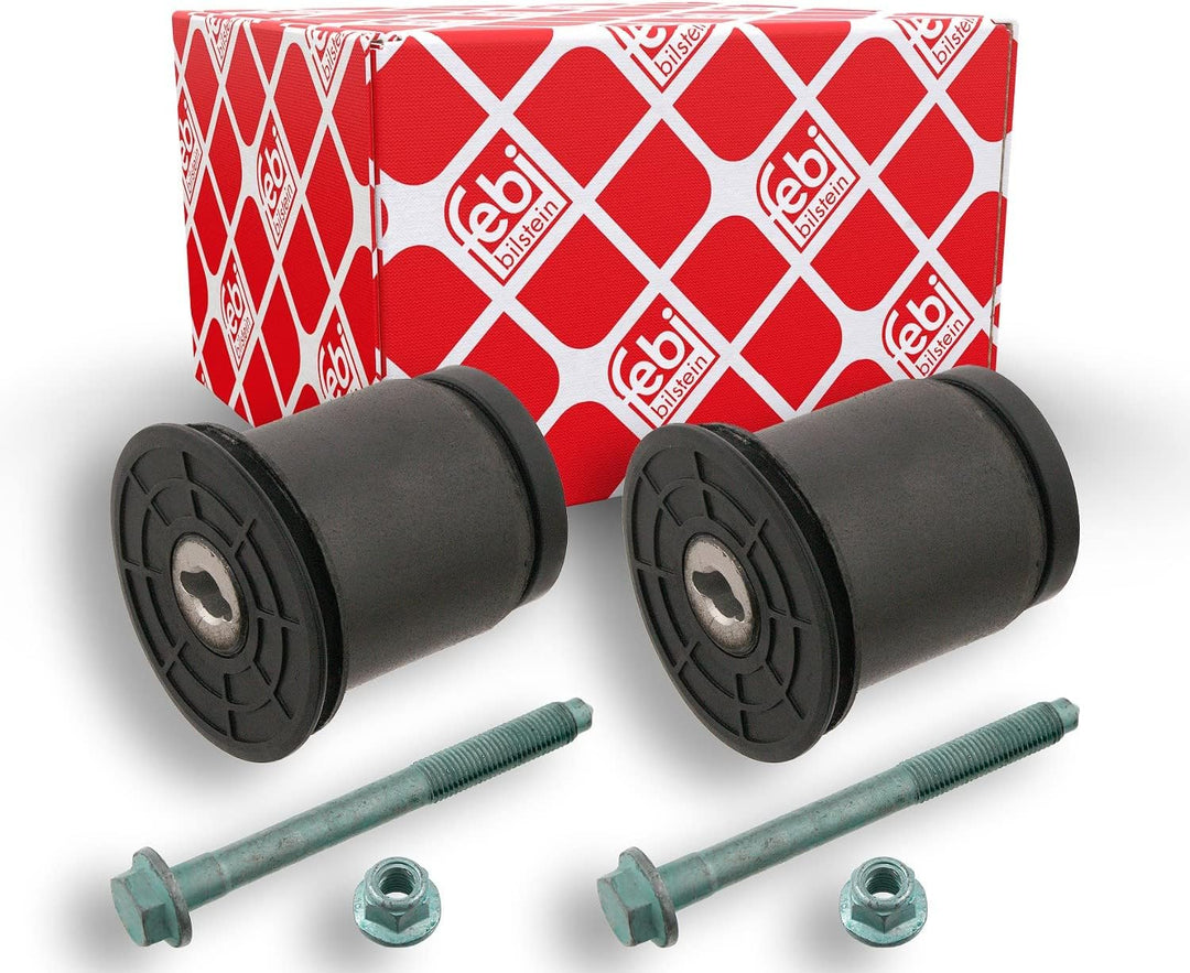 febi bilstein 31744 Achskörperlagersatz mit Schrauben und Muttern , 1 Stück