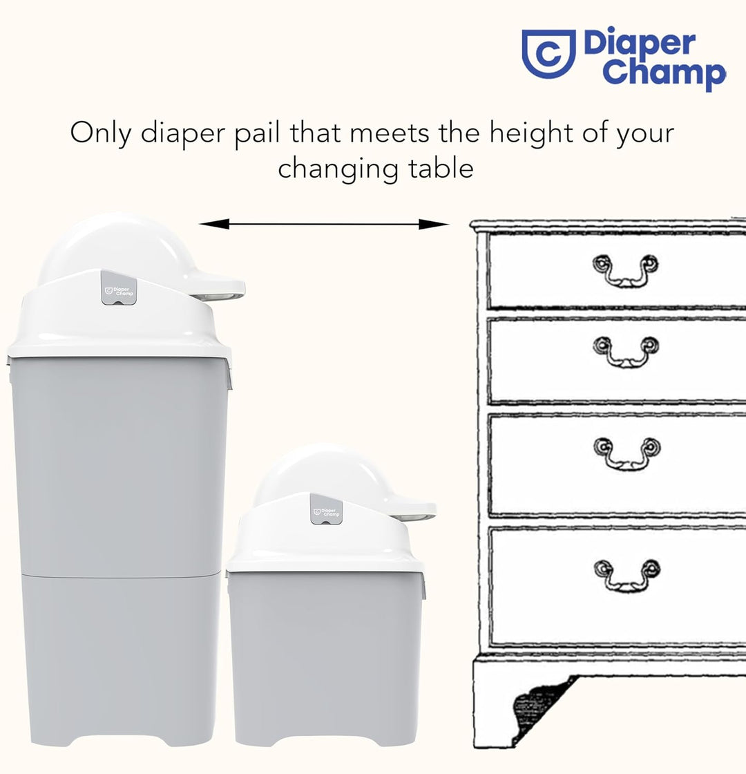 DiaperChamp 2108 Diaperpail, Windeleimer, rosa