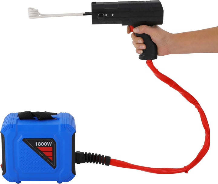Magnetisches Induktionsheizgerät 1800W 220V, Induktionsheizgerät mit 4 Heizspulen, Induktionsheizer-