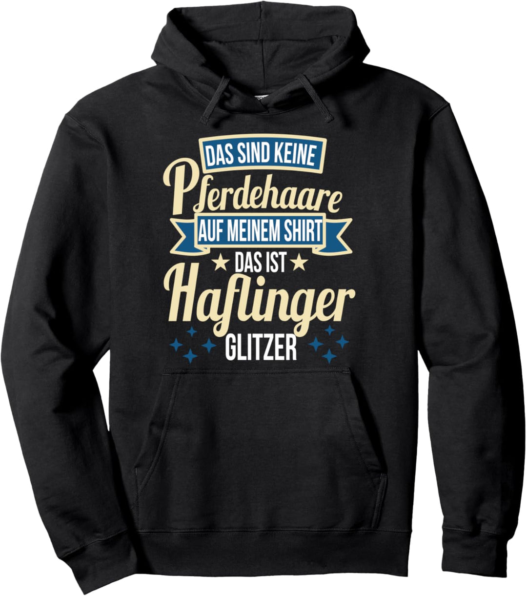 Haflinger Pferd Tshirt Reiten Mädchen Pony Reitsport Dressur Pullover Hoodie