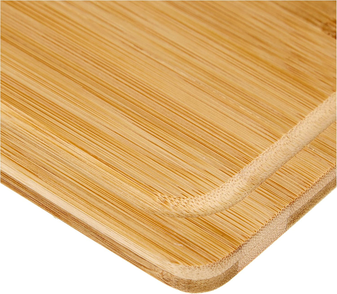 Cook Concept KA4327 - Bandeja para queso con campana (madera de bambú), color beige y gris