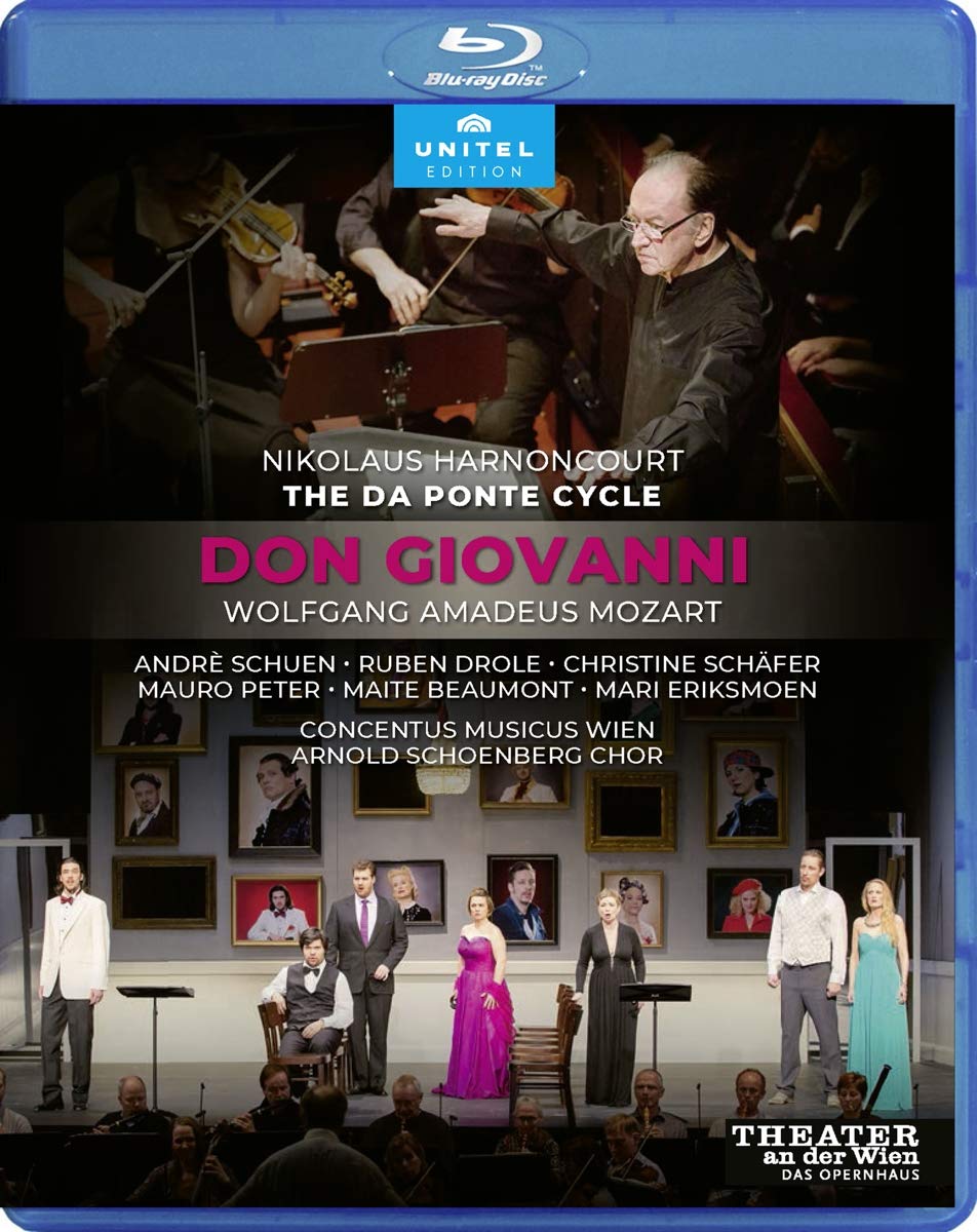 Mozart: Don Giovanni [Nikolaus Harnoncourt; Theater an der Wien, 2014], Blu-ray