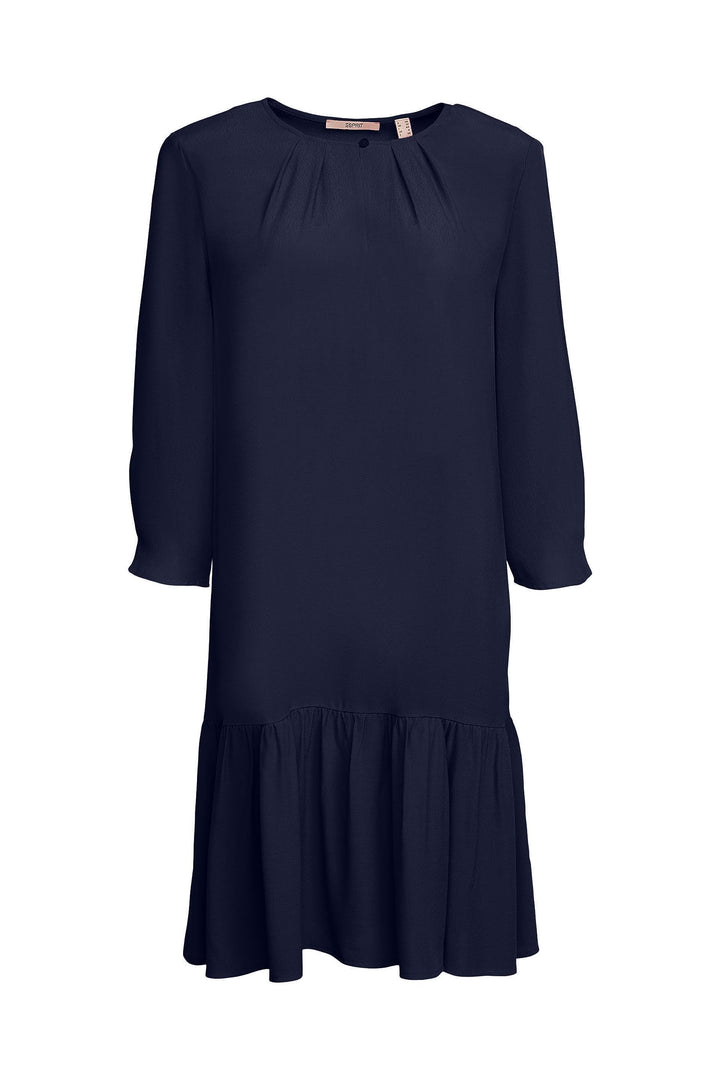 ESPRIT Damen Kleid 36 400/Navy, 36 400/Navy