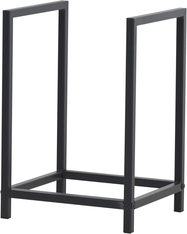 [en.casa] Kaminholzregal Torsås Kaminholzständer 40 x 30 x 50 cm für Innen- und Aussenbereich Feuerh