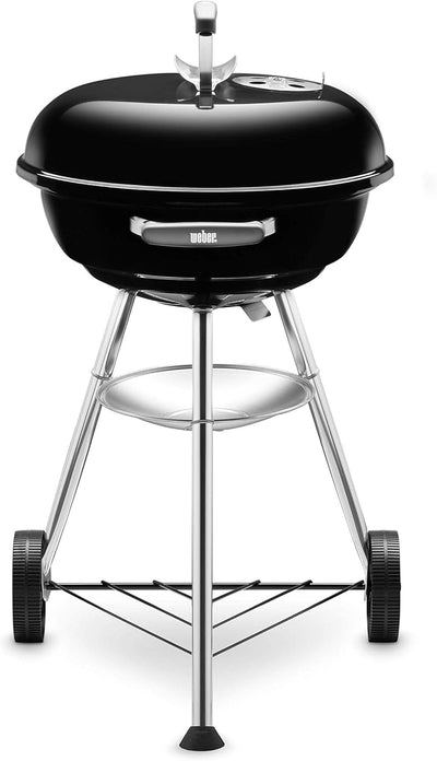 Weber Compact Kettle Holzkohlegrill, 47 cm, Schwarz (1221004) 47cm