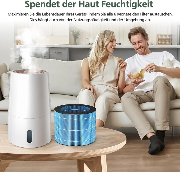 2 Stück AMF220 Ersatzfilter kompatibel mit Philips AMF220/15 und HU3916 HU3918 HU2716 HU2718 Luftbef