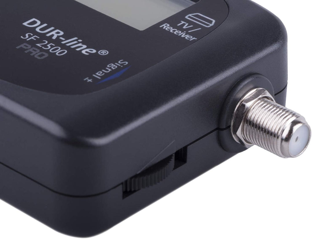 DUR-line NEU SF 2500 Pro - Satfinder - Display & Elektronik verbessert - digitales Satelliten-Messge