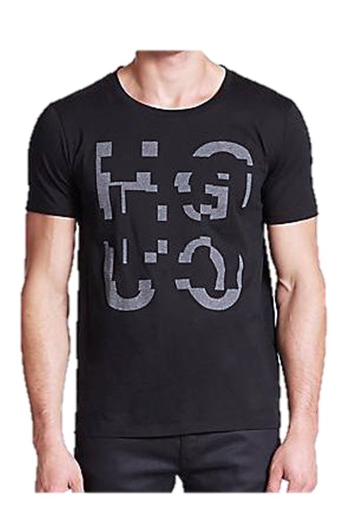 HUGO Tee Shirt Dimension Farbe SCHWARZ 001 (XL)