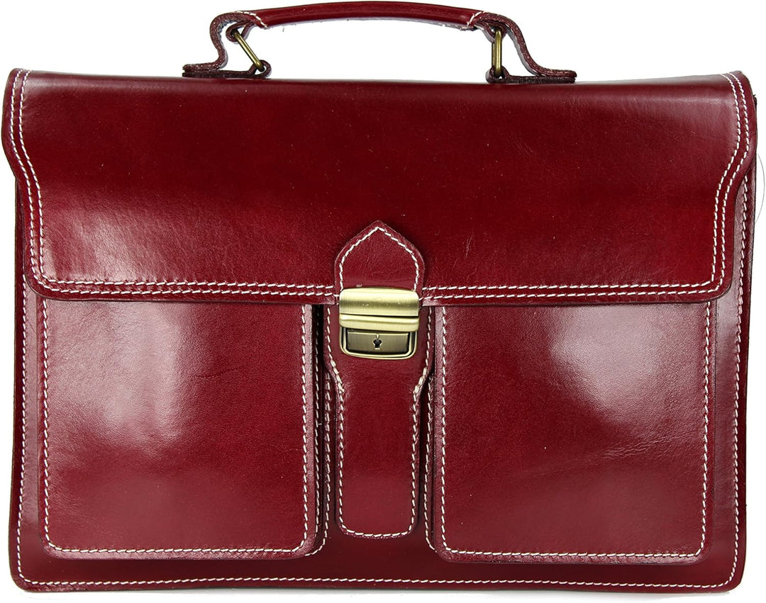 Belli Design Bag B italienische Leder Businesstasche Arbeitstasche Messenger Aktentasche Lehrertasch