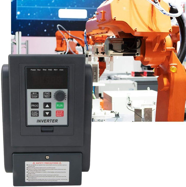 VFD Wechselrichter,VFD Frequenzumrichter 2,2 kW Einphasiger 220VAC Eingang Dreiphasiger 380VAC Ausga