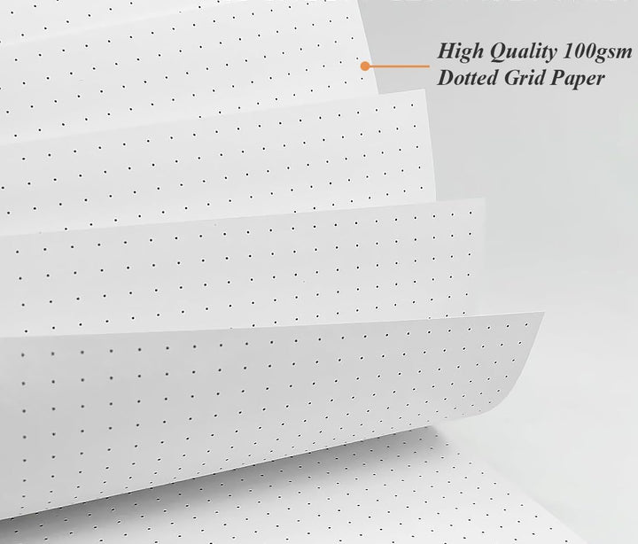 Nachfüllpapier in klassischer Grösse, mit 9 Disc-Disc, vorgestanzte Happy Planner Einlagen, 100 Blat