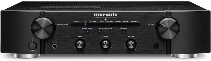 Marantz PM6007 HiFi Verstärker, Stereo Verstärker, 2x60W, optischer Eingang, Phono Eingang, Subwoofe