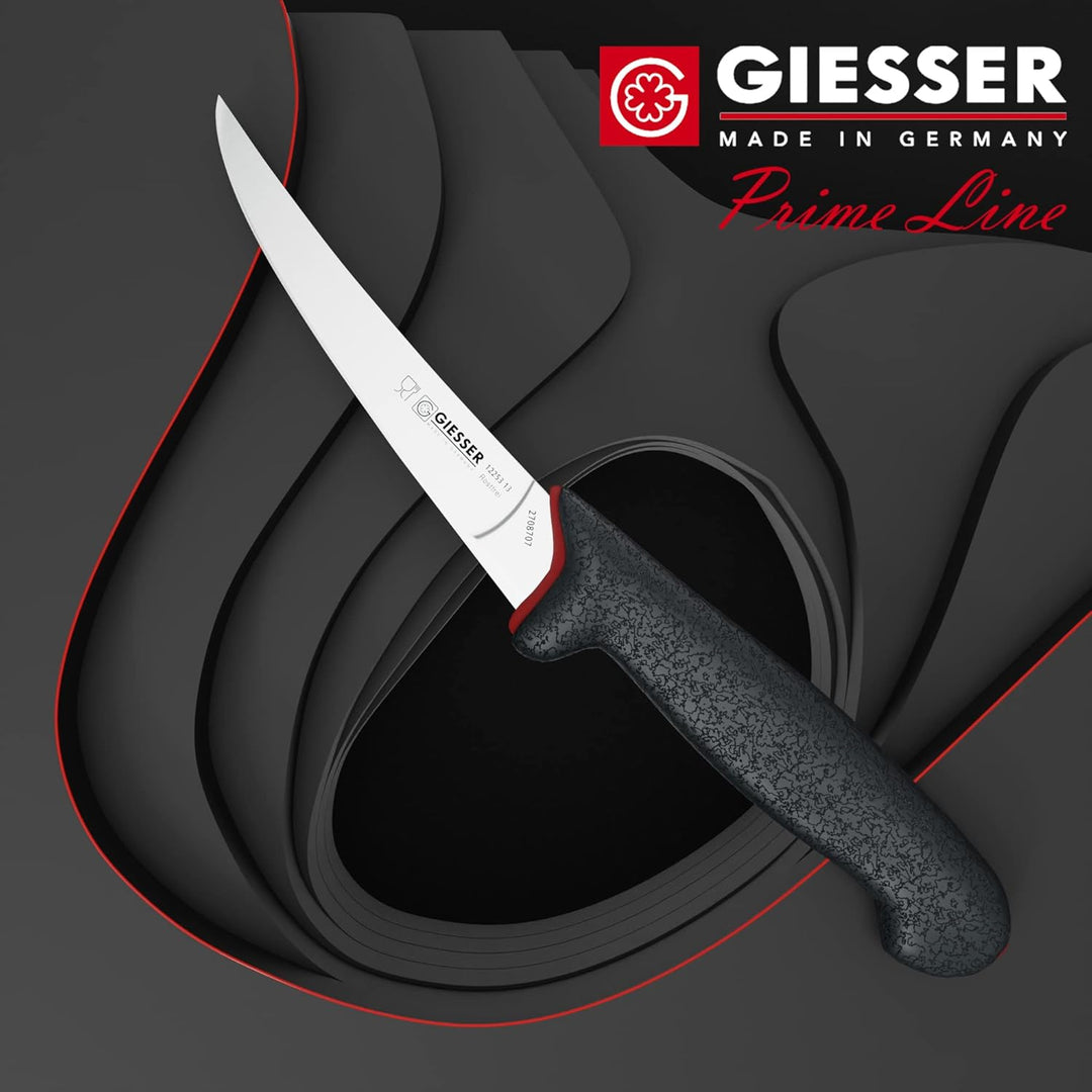 Giesser seit 1776 - Made in Germany - Brotmesser mit Holzgriff rutschfest Kotibe, 21 cm, Wellenschli