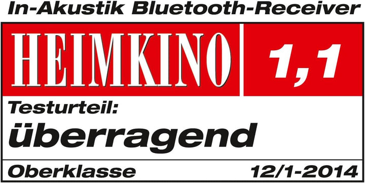 inakustik – 00415003 – Bluetooth Audio Receiver | Für die kabellose Musikwiedergabe vom Smartphone/T
