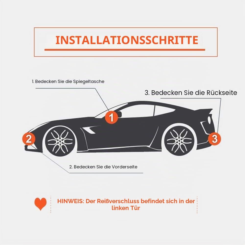 Kayme Autoplane Wasserdicht Atmungsaktiv für Tesla Model 3 (2017-2025), 7 Schichten Vollgarage Autoa