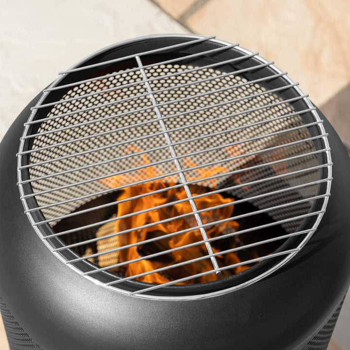 Harrier Outdoor Feuerschalen [5X Stilen] – Feuerschalen für den Garten | Geeignet für Holz & Kohle |