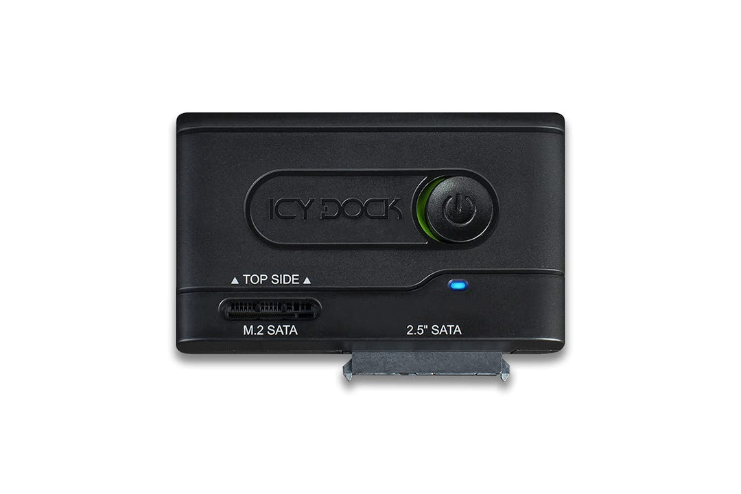 ICY DOCK EZ-Adapter MB031U-1SMB - Externer USB 3.2 Gen1 5Gbit/s Adapter für 2,5 Zoll HDD/SSD oder M.