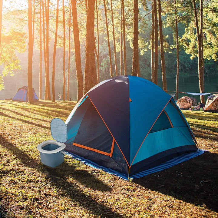 BranQ - Home essential 1305 Jungen Toilette BranQ Mobile Campingtoilette 15,5 Ltr. mit max. Tragkraf