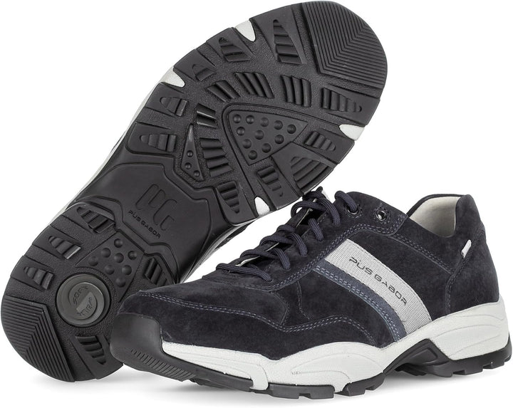 Pius Gabor Herren Sneaker Low, Männer Halbschuhe,Wechselfussbett 39 EU Midnight 35, 39 EU Midnight 3