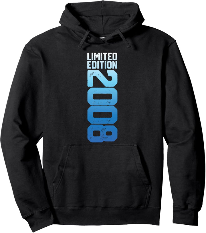 15th Birthday Man 15 Years Limited Edition 2008 Geburtstag Pullover Hoodie