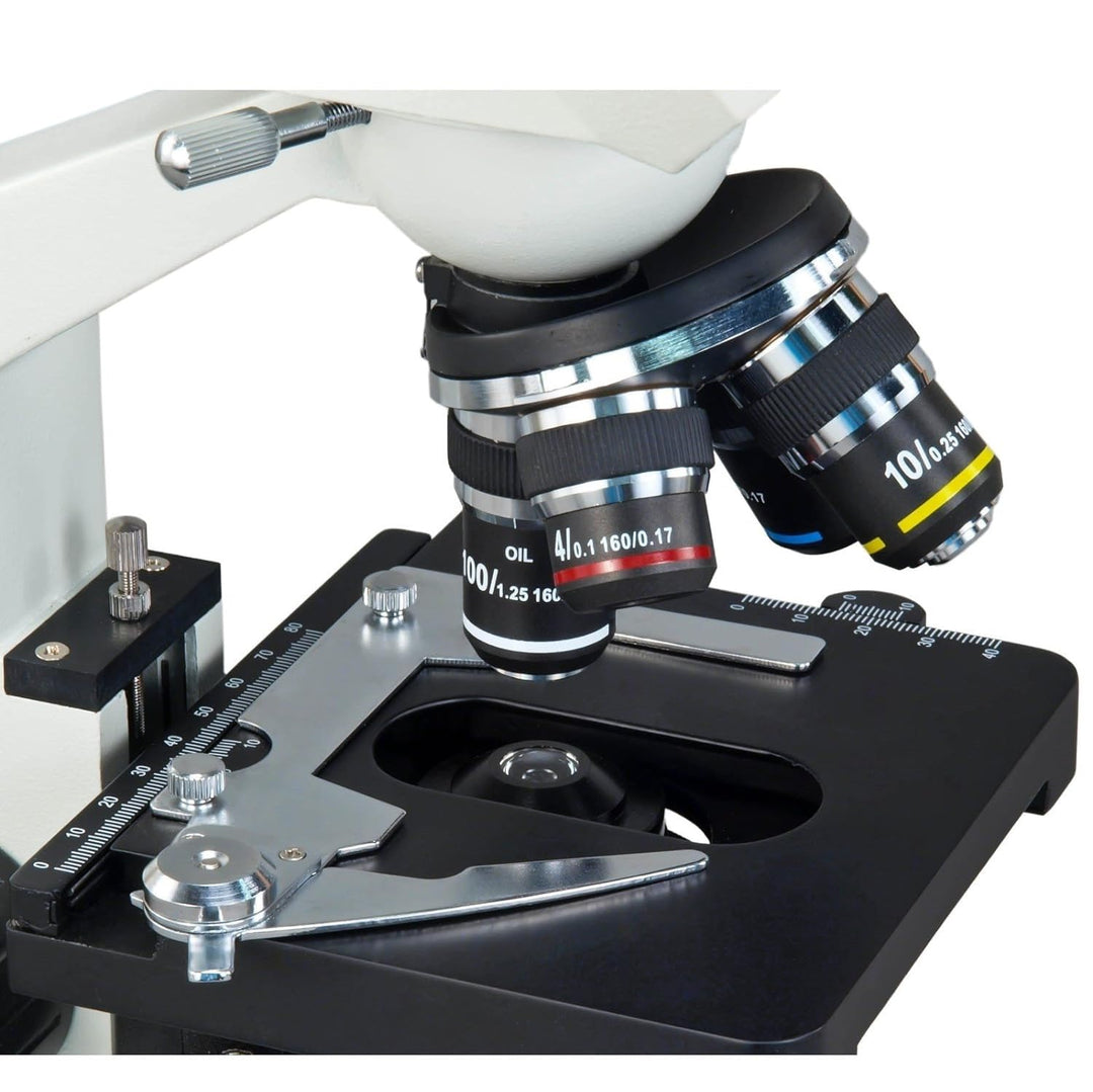 AmScope MD82ES10 OMAX 1.3MP Digitales integriertes Mikroskop mit LED-Beleuchtung, 40X-2000X