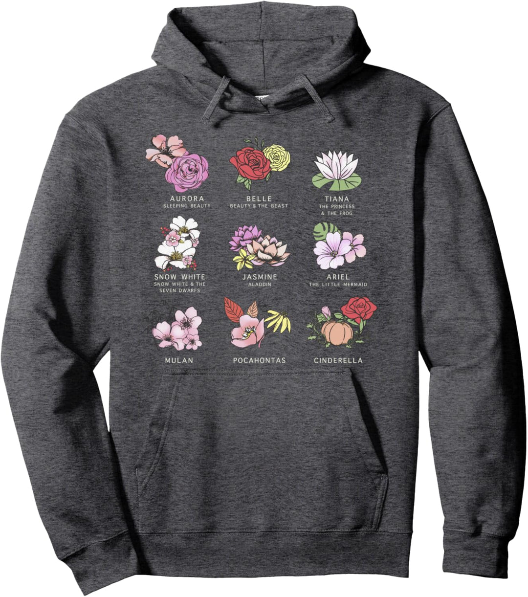 Disney Princess Florals Pullover Hoodie