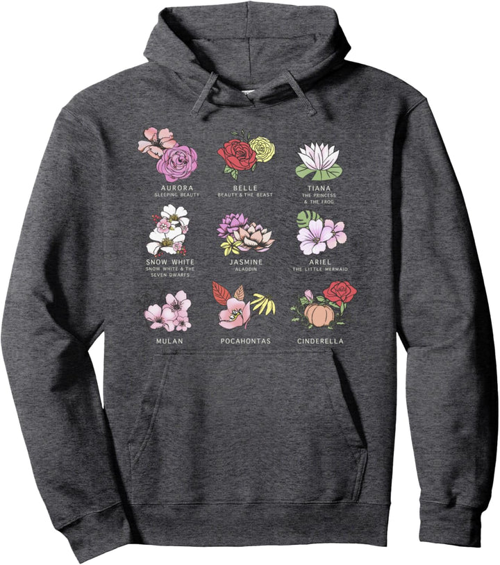 Disney Princess Florals Pullover Hoodie