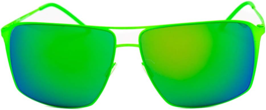 Italia Independent Herren 0210-033-000 Sonnenbrille, Grün (Verde), 61.0