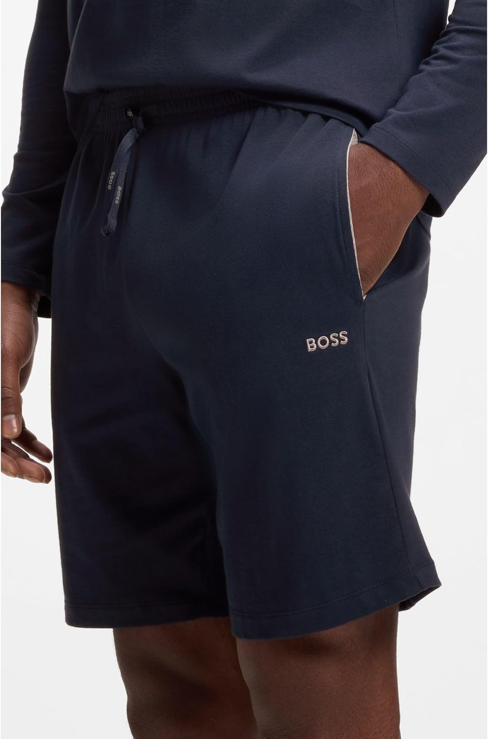 BOSS Herren Homewear Kurze Hose Freizeithose Mix&Match Short CW, S Dark Blue403