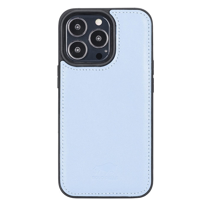 Solo Pelle Lederhülle für das iPhone 13 Pro in 6.1 Zoll Stanford Case Leder Hülle Ledertasche Backco