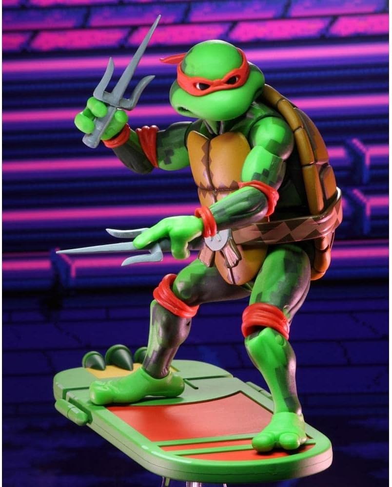 NECA TMNT Raphael Turtles In Time 7 Inch Scale Action Figure