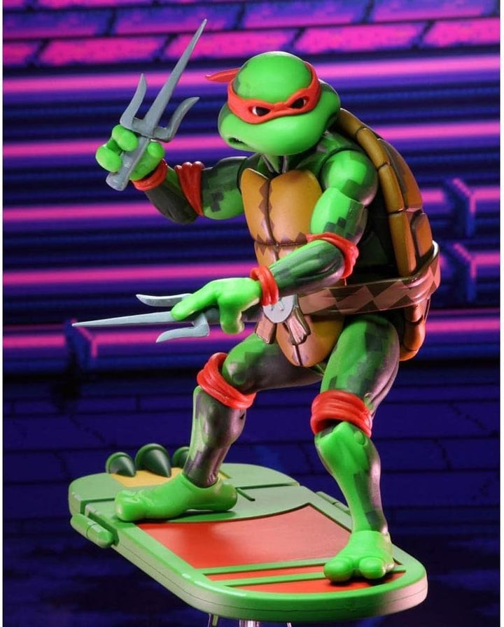 NECA TMNT Raphael Turtles In Time 7 Inch Scale Action Figure