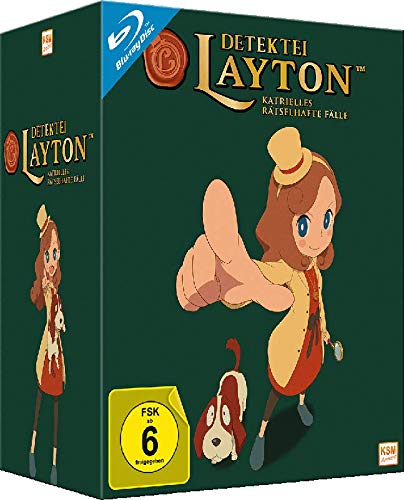 Detektei Layton - Katrielles rätselhafte Fälle: Volume 1 (Episode 01-10) [Blu-ray], Blu-ray