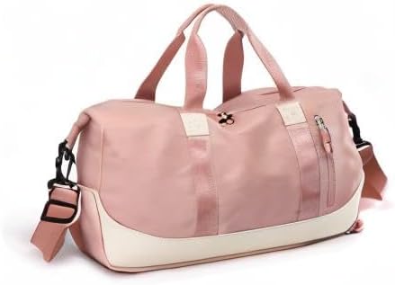 FANDARE Damen Reisetaschen Duffle Bag Nylon Sporttasche Faltbare Sporttasche Weekender Übernachtung