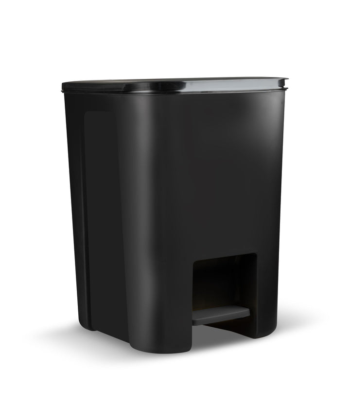 Mülleimer Küche Mülltrennsystem 1 Stück 25 L Abfalleimer Müllbehälter Mit Pedal Treteimer Kunststoff