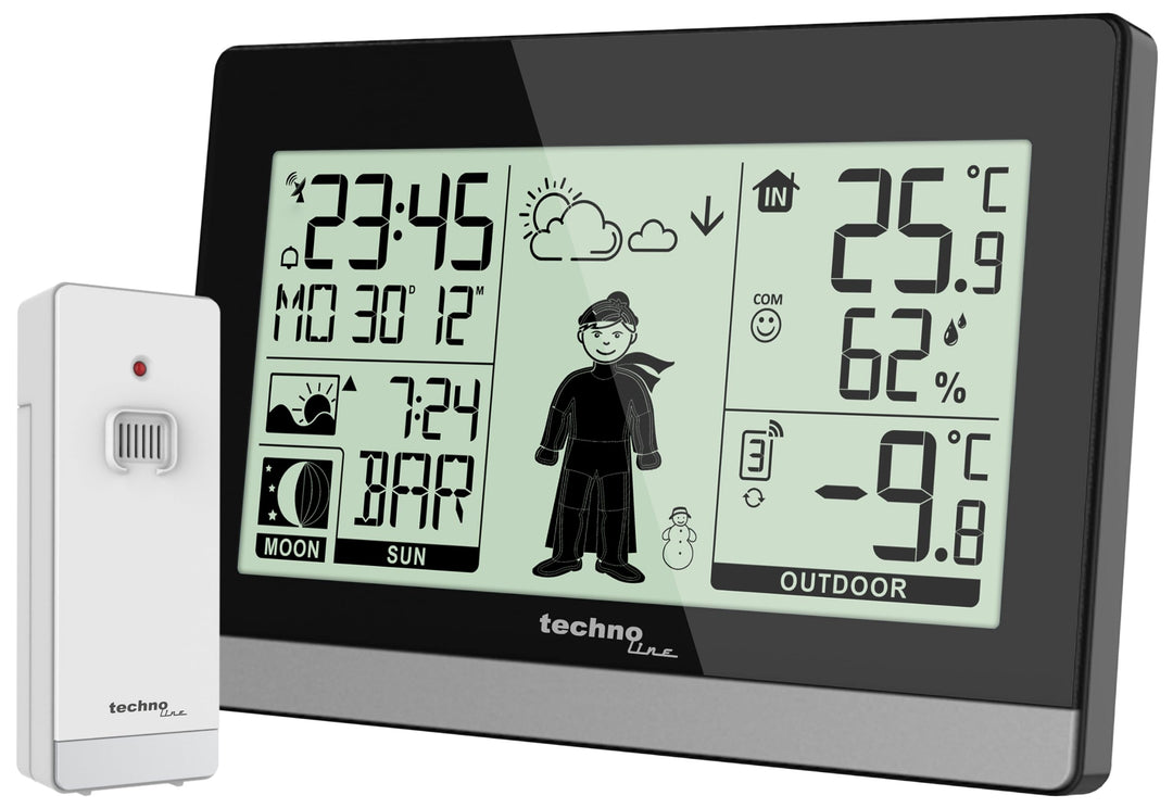 Technoline WS9612 moderne Wetterstation,