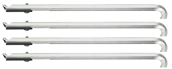 GEDORE 1.29/30 Abzughaken-Satz 4tlg 178mm mit 3 Abstandshaltern, 1 Stück